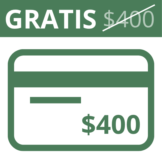 Tarjeta Regalo $400