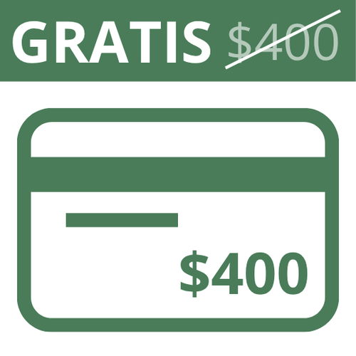 Tarjeta Regalo $400
