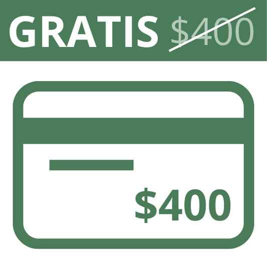 Tarjeta Regalo $400
